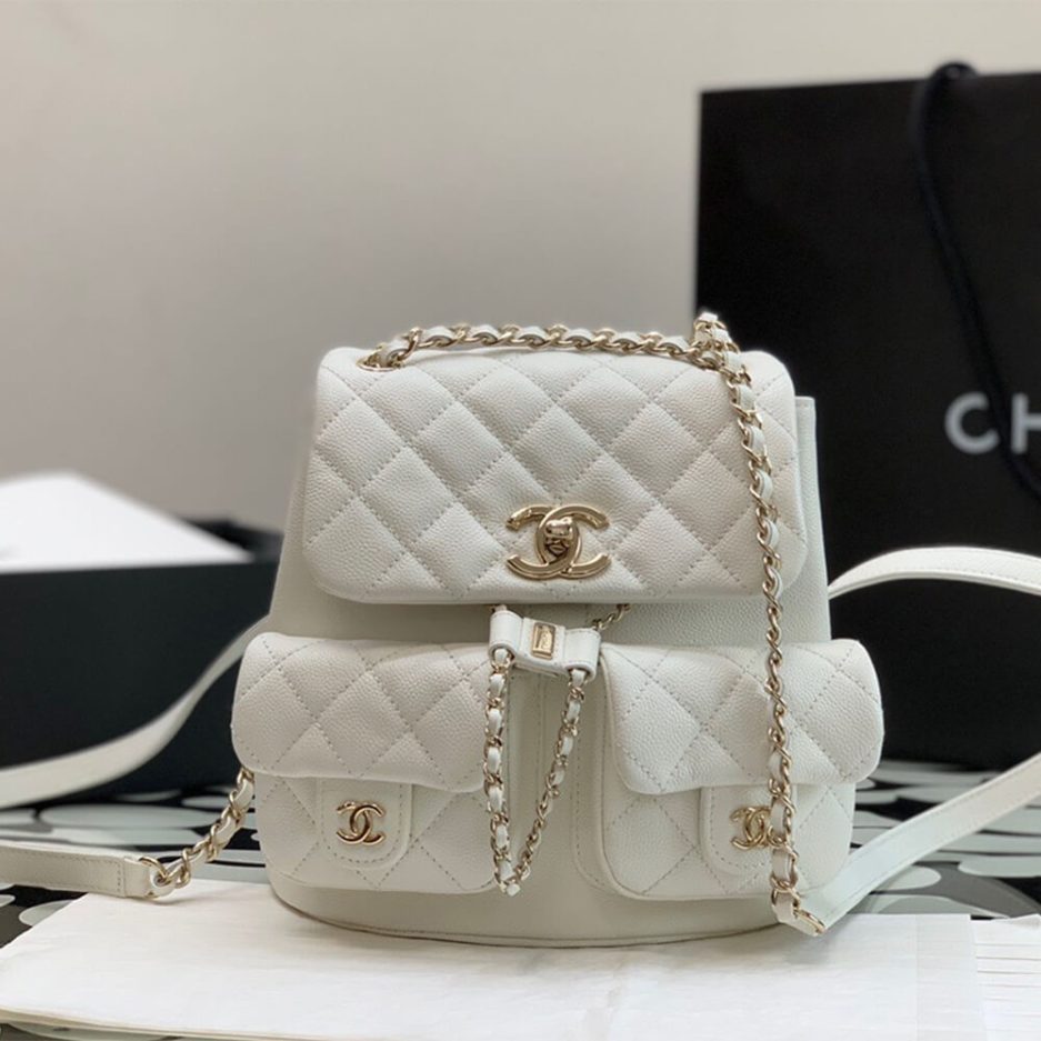 Ch*el  caviar backpack