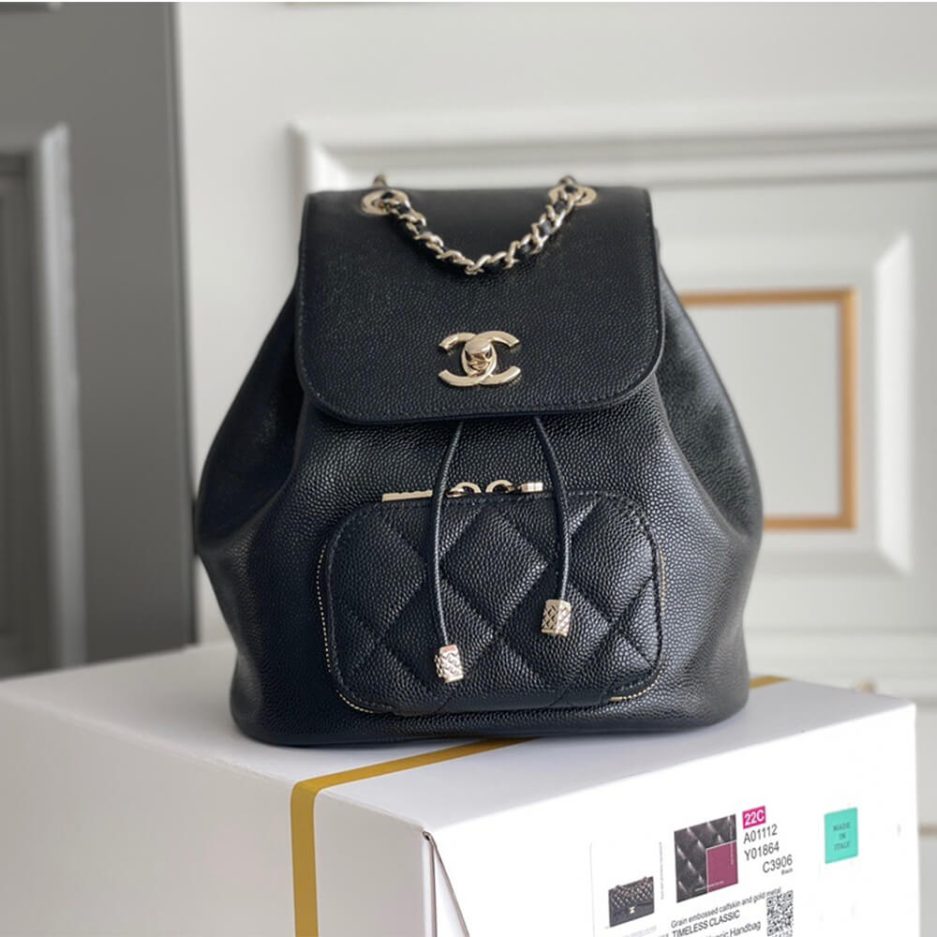 Ch*el  caviar backpack