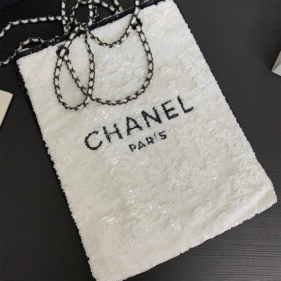 Ch*el shopping bag