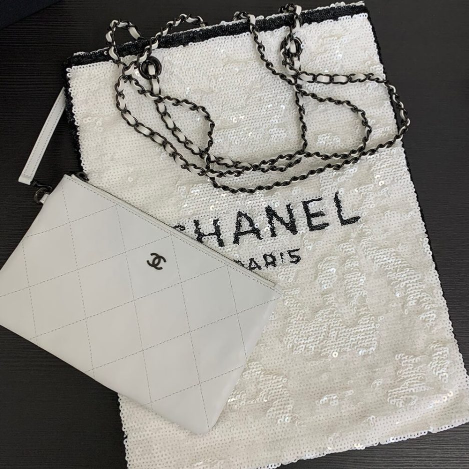 Ch*el shopping bag