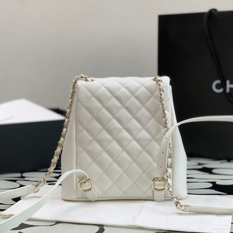 Ch*el  caviar backpack
