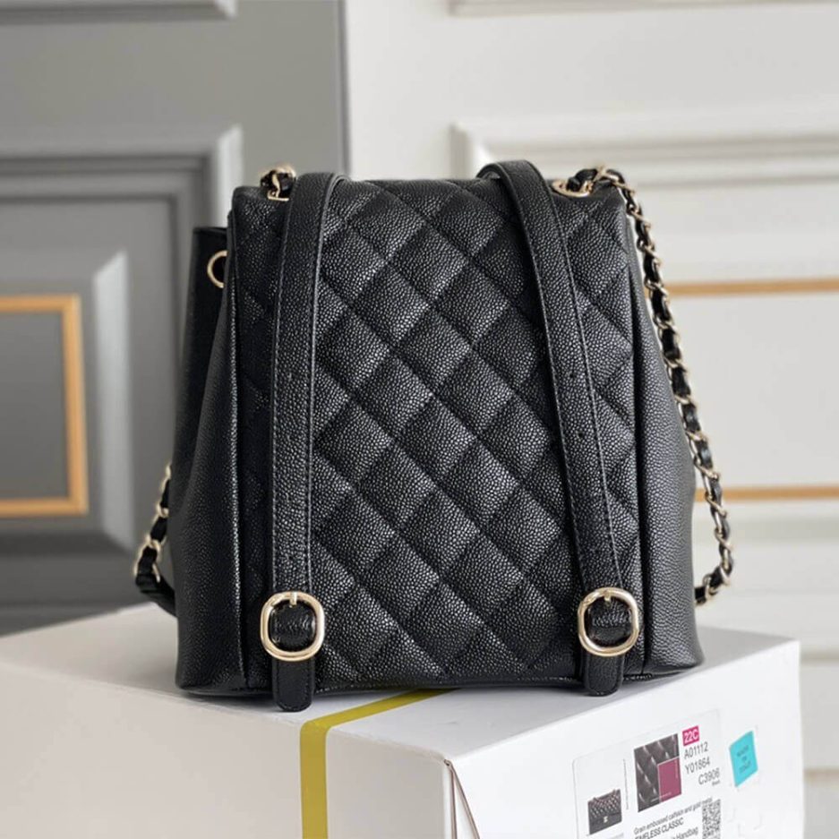 Ch*el  caviar backpack