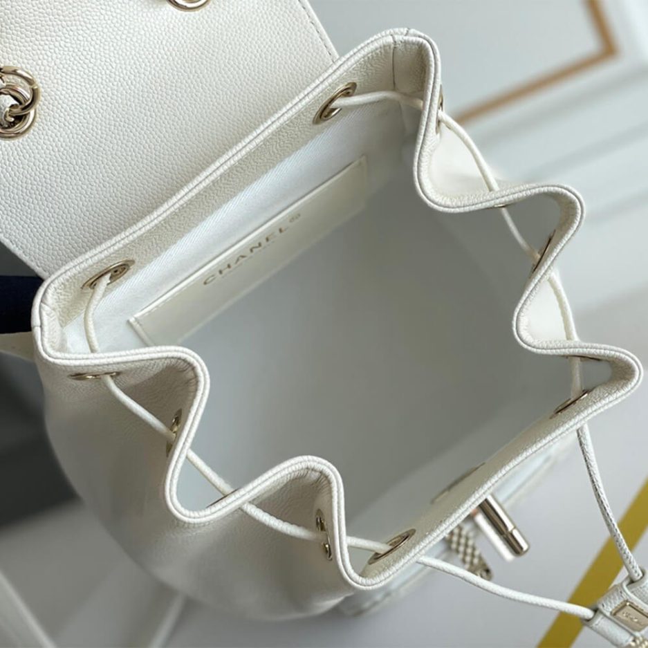 Ch*el caviar backpack