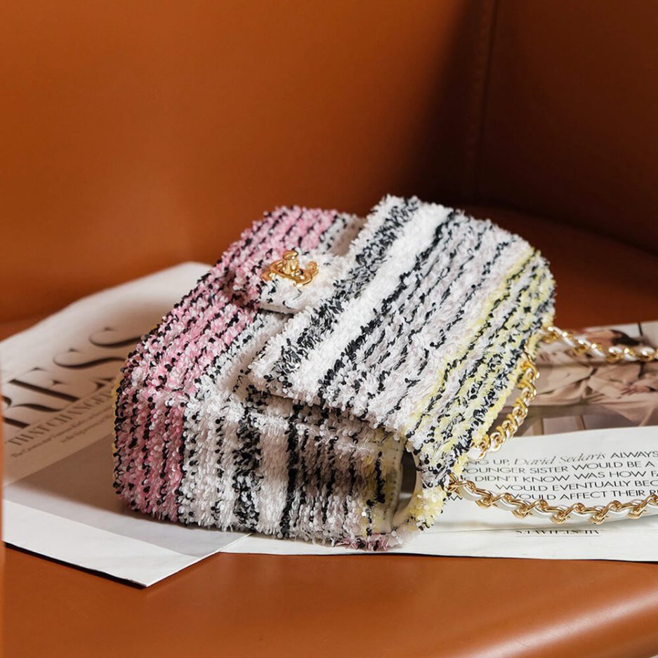 Ch*el small flap bag
