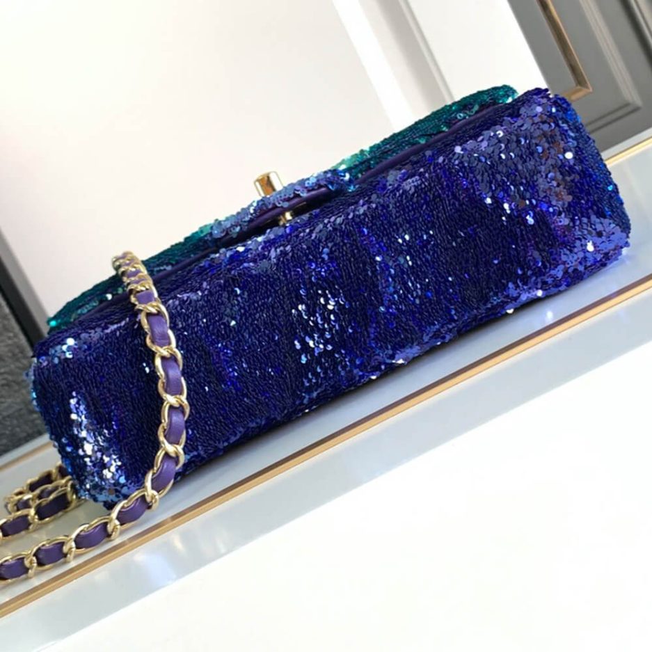 Ch*el small flap bag